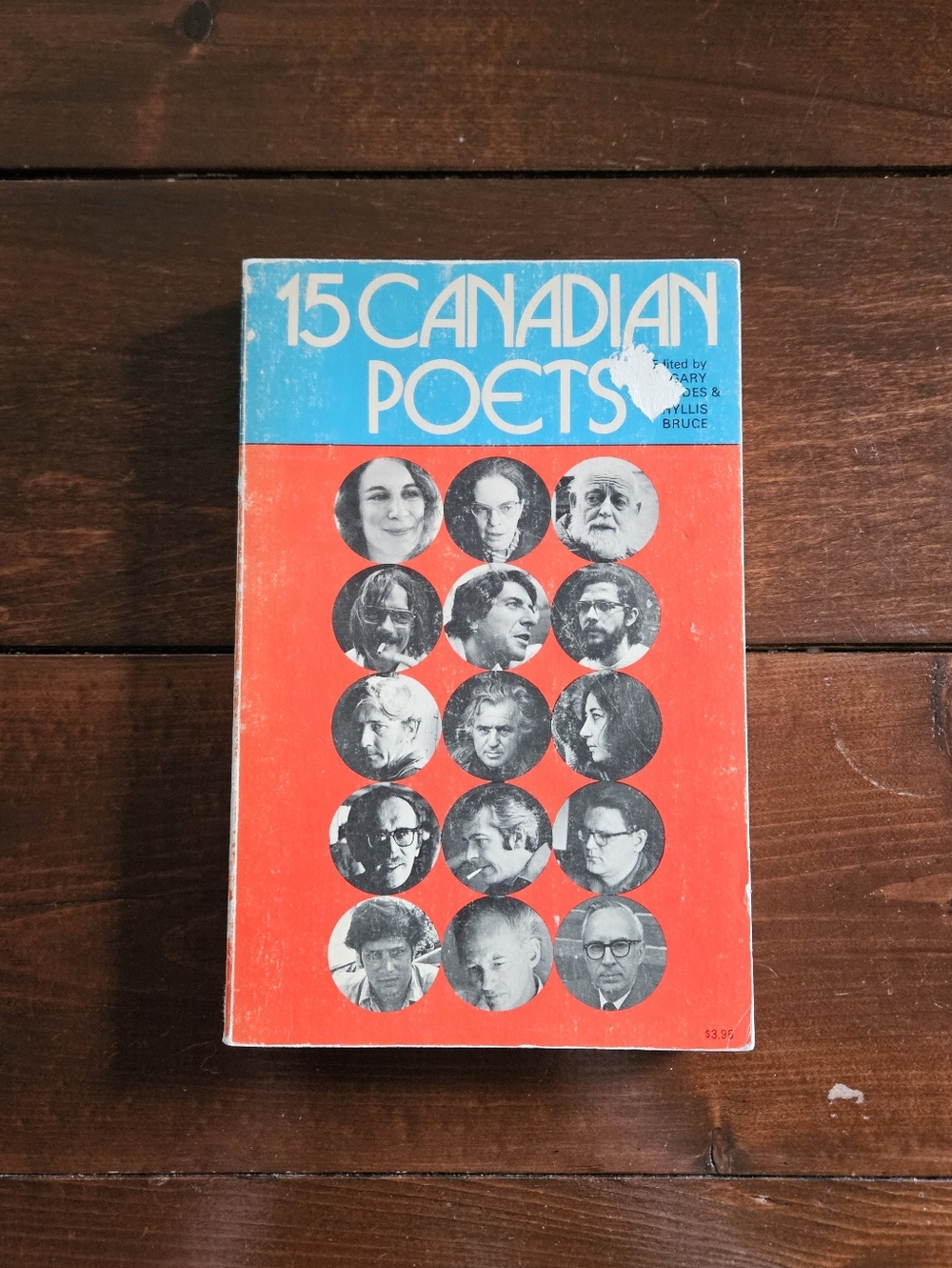 Vintage 15 Canadian Poets 1970 Oxford University Press Edited by Gary Geddes